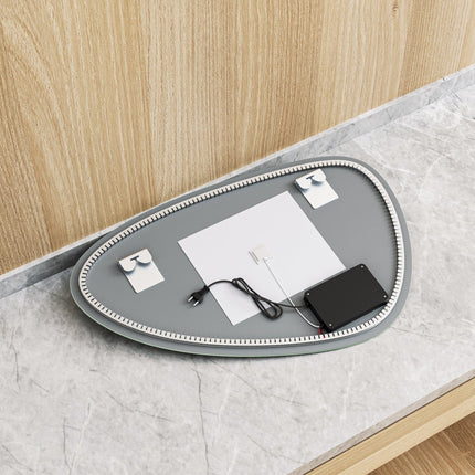 Moderne Badkamer Spiegel "Sassari" - 75 x 120 cm - LED & Anti - condens - Drainhandel