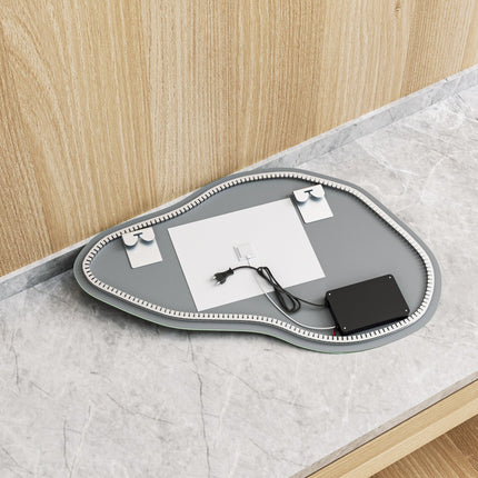Moderne Badkamer Spiegel "Orroli" - 75 x 120 cm - LED & Anti - condens - Drainhandel