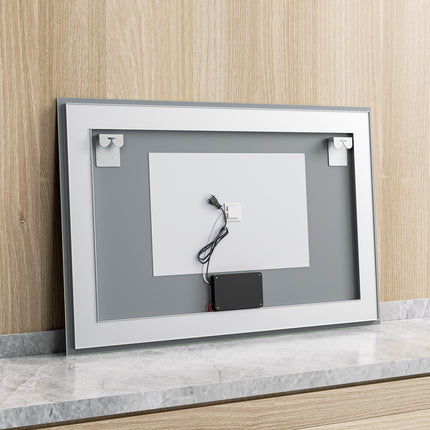 Moderne Badkamer Spiegel "Ottana" - 80 x 120 cm - LED & Anti - condens - Drainhandel