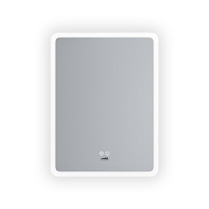 Moderne Badkamer Spiegel Alghero - 80 x 60 cm - LED & Anti - condens - Drainhandel