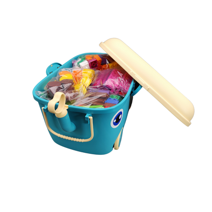 CityLine Biobuddi Big Blocks XXL set - In Olifant Box - Blauw