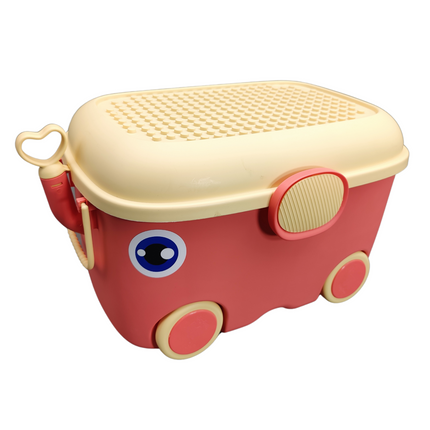 CityLine Biobuddi Big Blocks XXL set - In Olifant Box - Rozerood