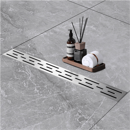 CityLine Douchegoot RVS 80 cm flens Basic met zijuitloop