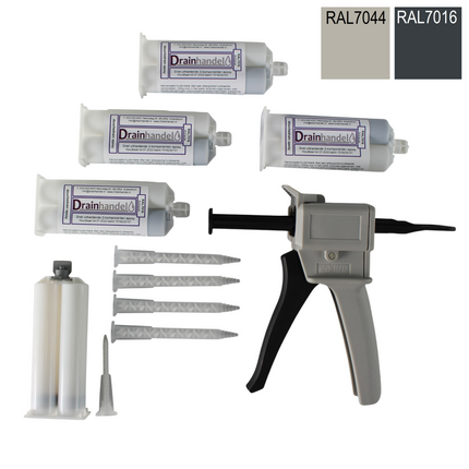 CityLine Epoxy kit set voor douchegoten 120 t/m 140 cm lang