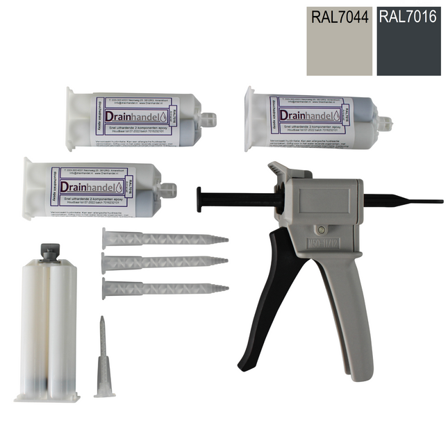 CityLine Epoxy kit set voor douchegoten 70 t/m 100 cm lang