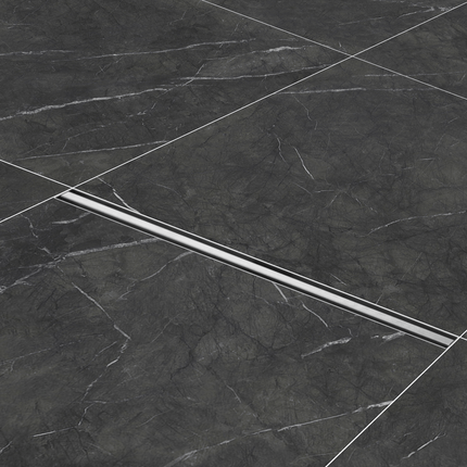 CityLine RVS Flex douchegoot 90 cm Flens "Line" - 360 ° Draaibaar sifon