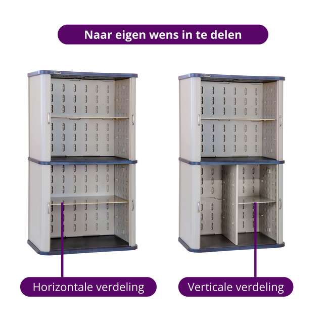 CityLine TopDesign Cityline Tuin opbergbox tuinkast premium  XXL