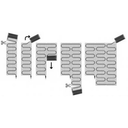 Innovaheat AF-Mat vloerverwarming op mat 4 m²