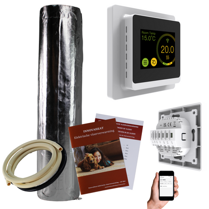 Innovaheat AF-Mat vloerverwarming op mat 7 m²
