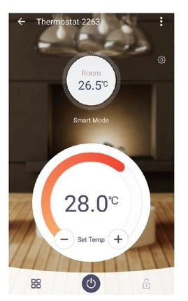 VH Control "Calypso" digitale inbouwthermostaat  - Zwart