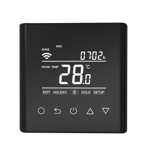 VH Control "Calypso-W" Digitale Wifi thermostaat - Zwart