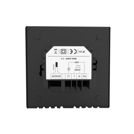 VH Control "Calypso-W" Digitale Wifi thermostaat - Zwart