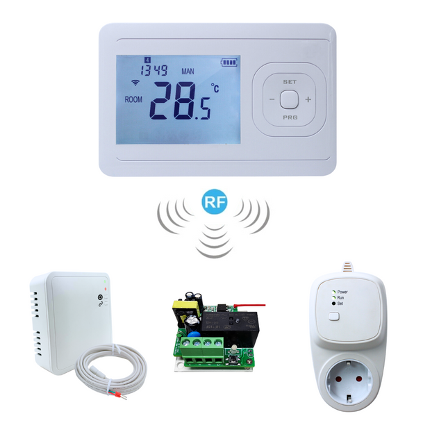 VH Control "Echo Wifi" Draadloze Wifi thermostaat - programmeerbaar