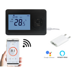 Echo WiFi thermostaat zwart zonder ontvanger
