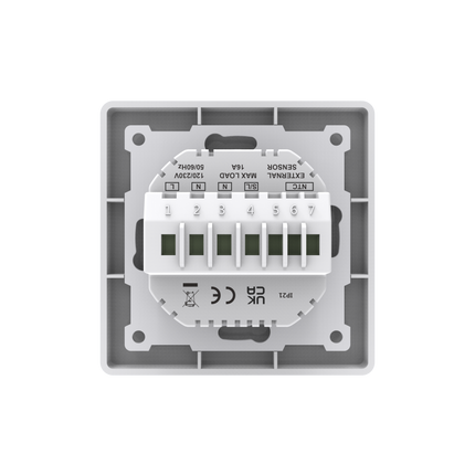 VH Control "Olympus " Digitale wifi thermostaat - Wit
