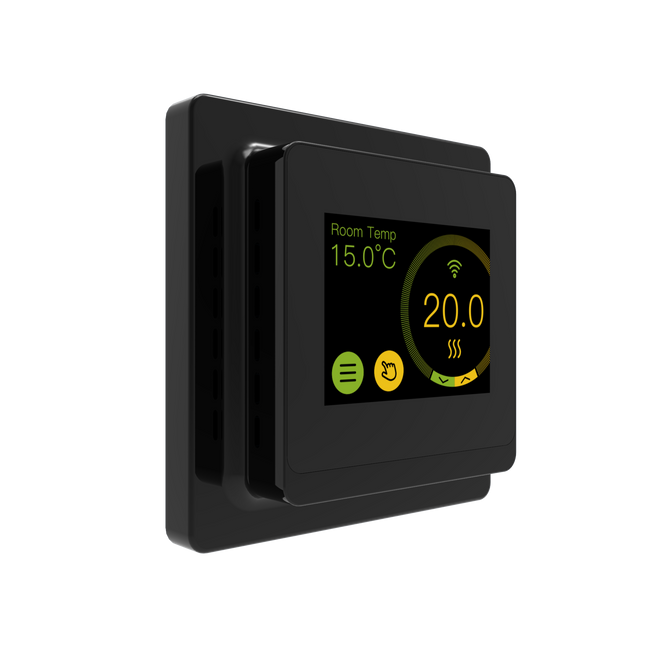 VH Control "Olympus " Digitale wifi thermostaat - Zwart