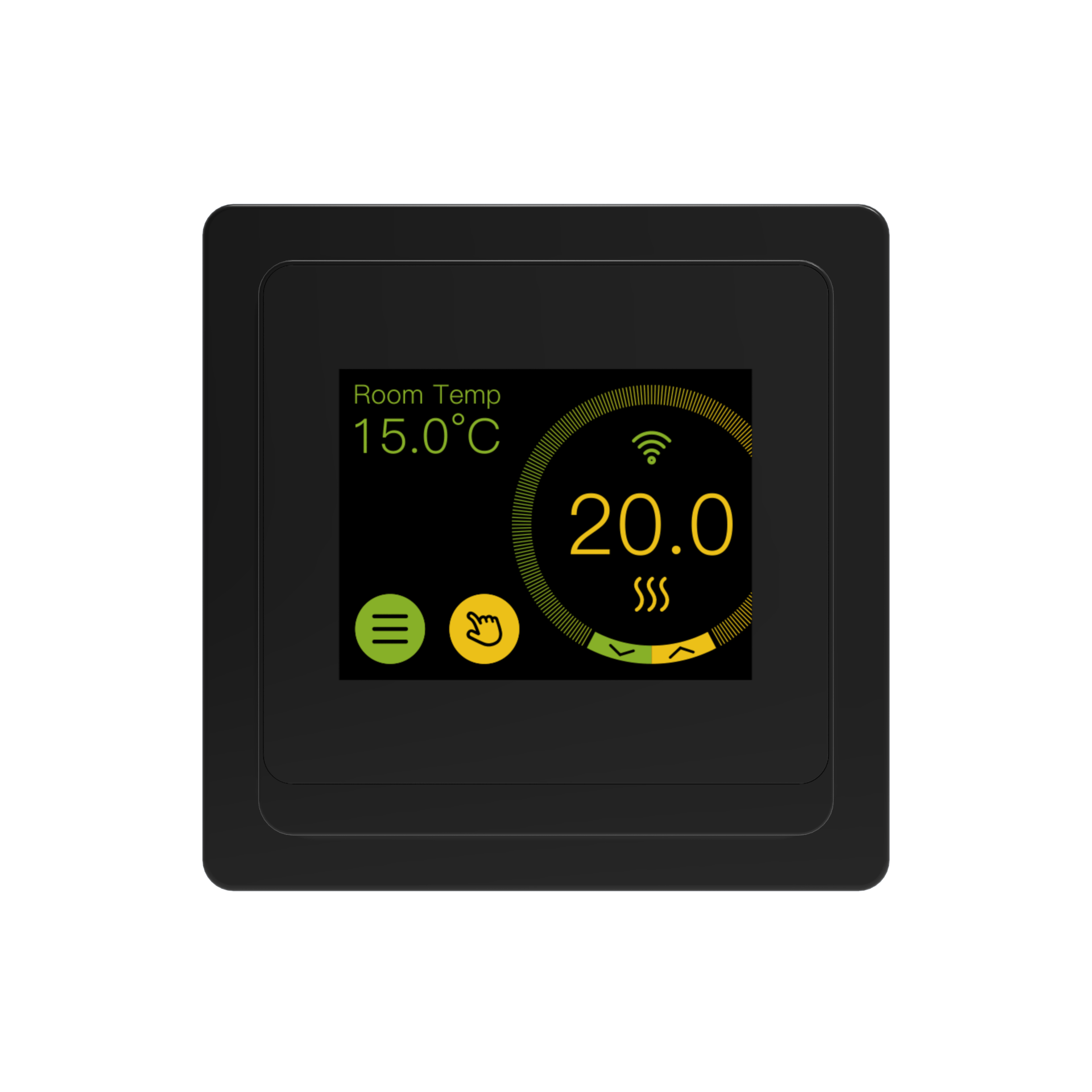 Instamat digitale inbouwthermostaat met touchscreen en WiFi - Van den Boomen badkamers Instamat digitale inbouwthermostaat met touchscreen en WiFi - Van den Boomen badkamers