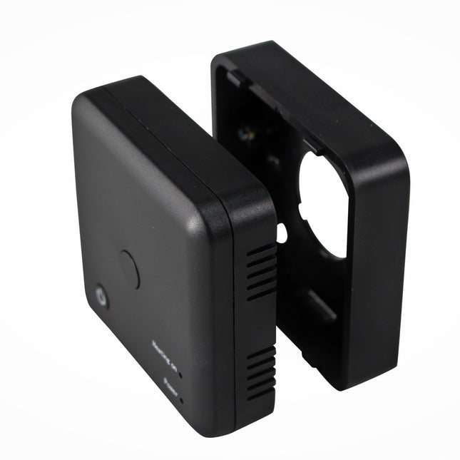 VH Control Opbouwrand voor ontvanger Echo & Otus thermostaat - Zwart