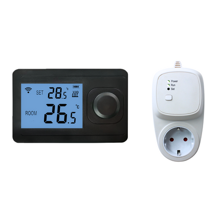 VH Control "Otus Wifi" Draadloze RF Wifi thermostaat - Mat Zwart