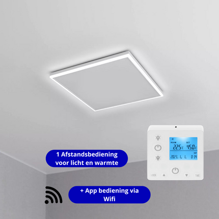 VH Infrarood paneel met LED verlichting & wifi - 400 Watt