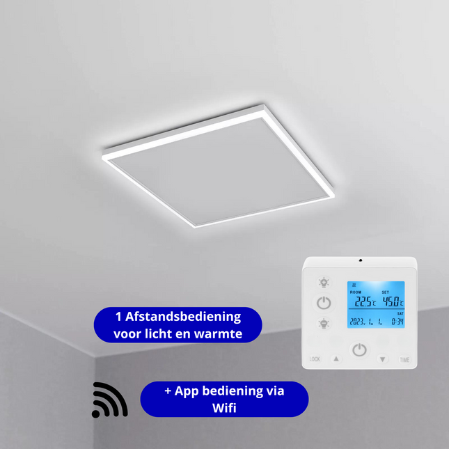 VH Infrarood paneel met LED verlichting & wifi - 400 Watt