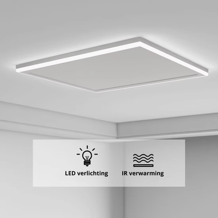 VH Infrarood paneel met LED verlichting & wifi - 840 Watt - 63 x 128 cm