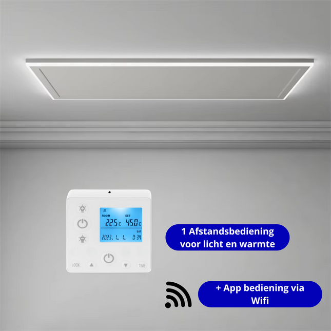 VH Infrarood paneel met LED verlichting & wifi - 840 Watt